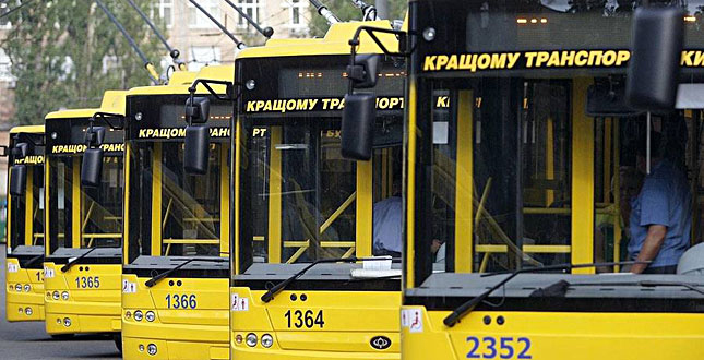 У ніч проти 28 червня змінять роботу тролейбуси №№ 25, 27, 30