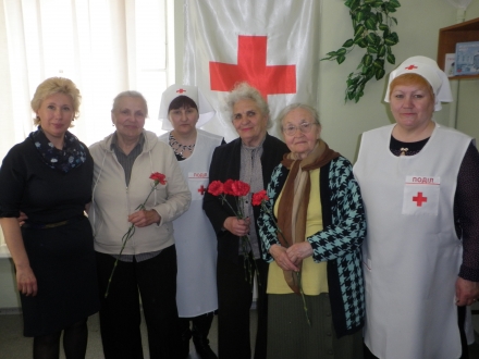 В Подільській районній організації відзначили 97 річницю Товариства Червоного Хреста України (фото)