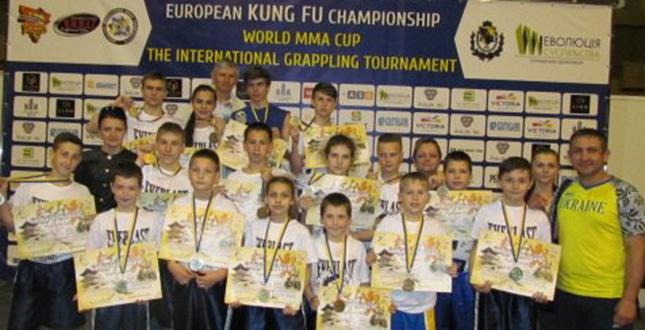Успіх юних спортсменів з клубу «Нивки» на Чемпіонаті Європи з кунг-фу (фото)