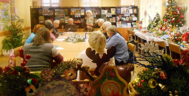 У бібліотеці імені Олександра Грибоєдова відбулося засідання києвознавчого клубу (фото)