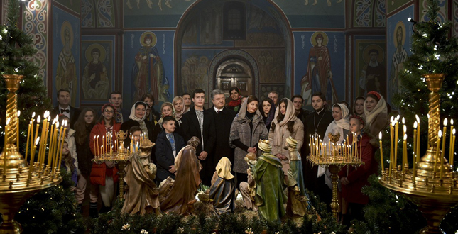 Різдвяне привітання родини Президента України