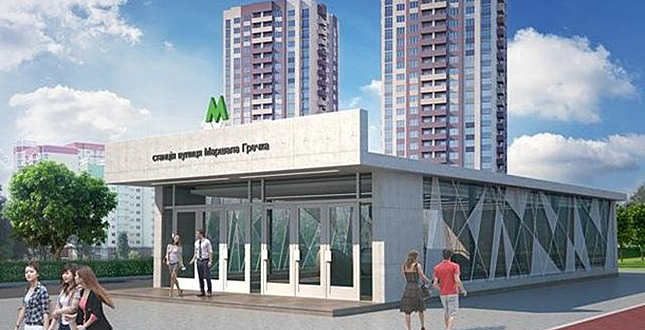КМДА затвердила проект будівництва ділянки метрополітену від станції «Сирець» на Виноградар